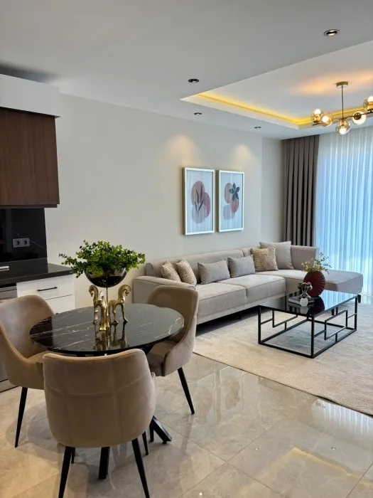 Luxury furnished 1+1 apartment for citizenship in Alanya, Kargicak No. 11117 [ID: 11117]