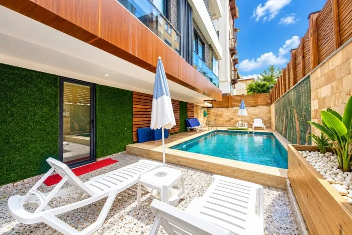 Furnished 2+1 apartment by the sea in the center of Alanya, Cleopatra No. 11251 [ID: 11251]