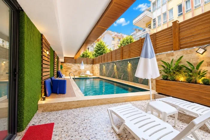 Furnished 2+1 apartment by the sea in the center of Alanya, Cleopatra No. 11251 [ID: 11251]